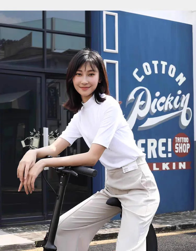 Folding electric bicycle, small, ultra-light and portable, transportation lithium batteries help drive battery cars