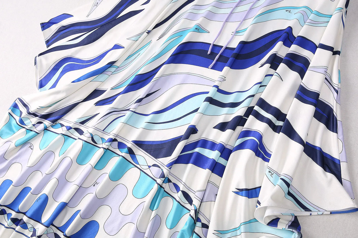 Elegant Women's Printed Maxi Dress – Casual Comfortable & Breathable Summer Wear