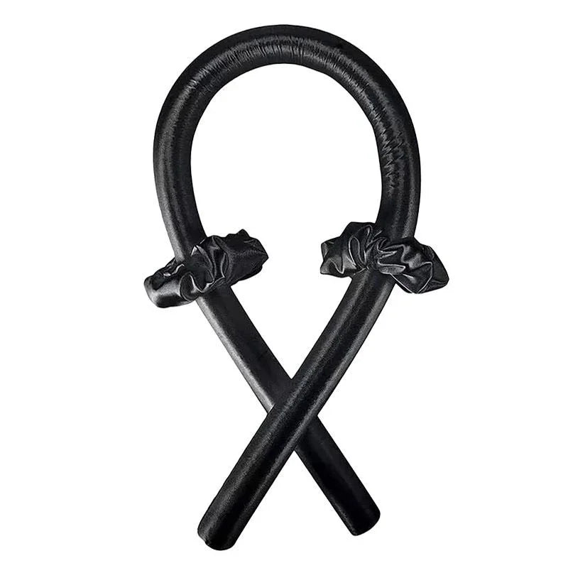 Heatless Curling Rod Night Cap – Soft Headband Hair Rollers for No-Heat Styling