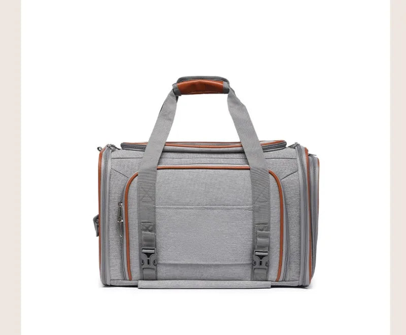 Pet Outdoor Suitcase Expandable Cat Bag Portable Pet Trolley Case Large Capacity Handbag Dog Cat Bag Car Bag Dog Travel Case