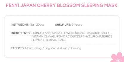 9-Piece Sakura Skincare Set – Facial Cleanser Cream Sunscreen & Masks for Glowing Skin