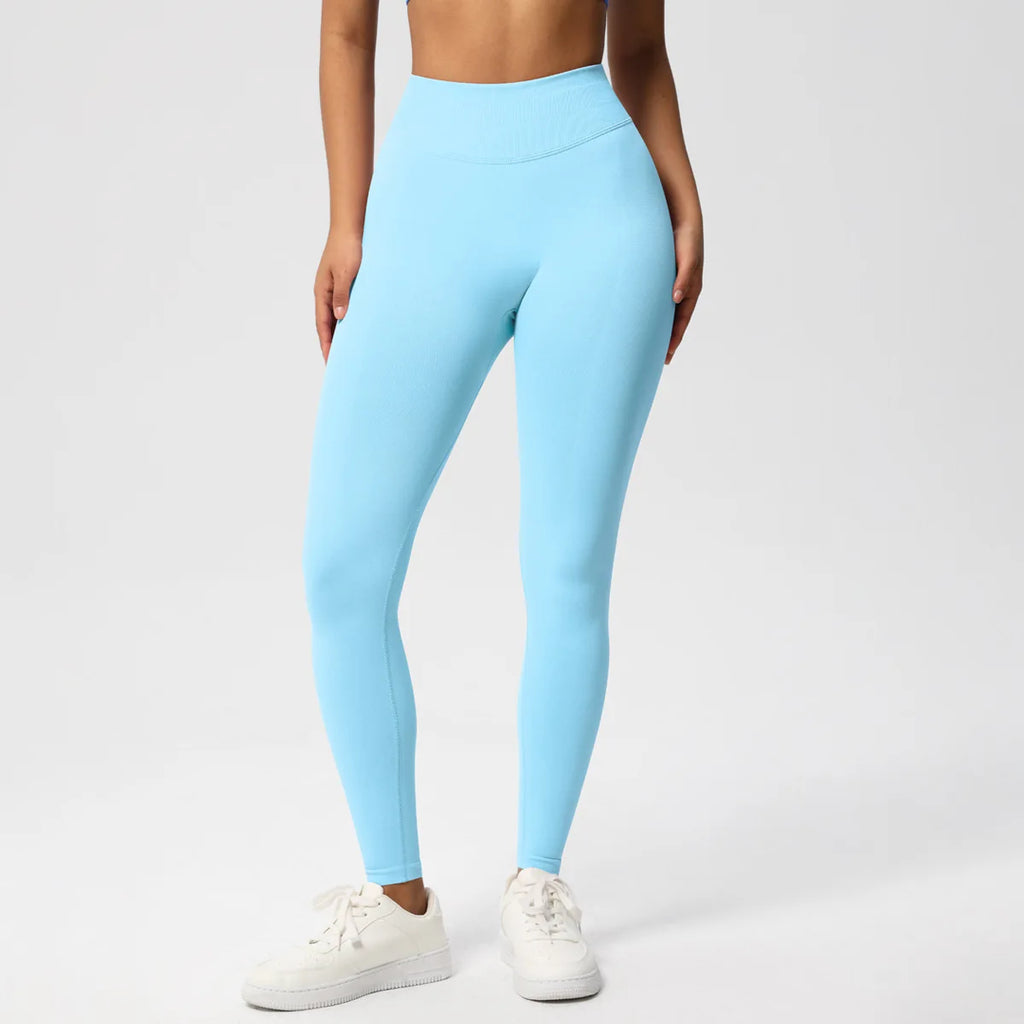 Seamless Fitness Pants Women's High Waist Yoga Leggings  High Stretchy Butt Lifting Breathable Sports Tights Women Gym Leggings