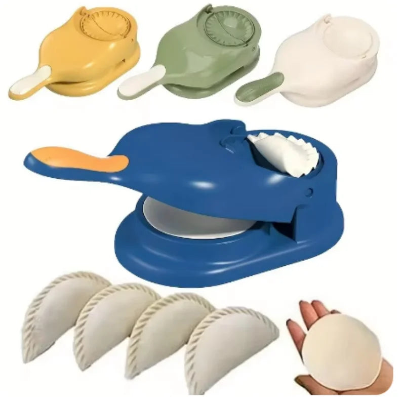 2 In 1 Dumpling Maker Machine – DIY Dumpling Skin Mould Kitchen Tool