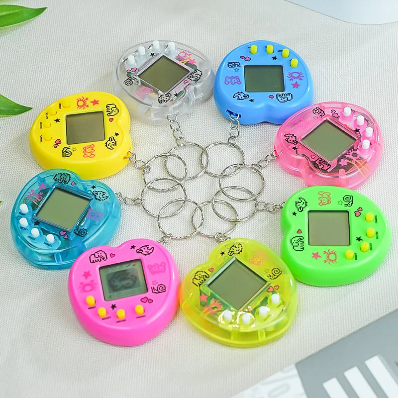 Virtual Pet Handheld Game – 168 Digital Animals, Pocket Console for Kids & Adults