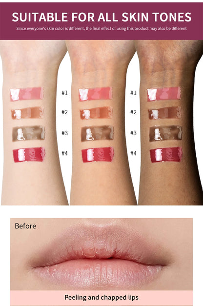 Hydrating 10ml Mirror Lip Glaze – Long-Lasting, Plumping & Nourishing Lip Oil