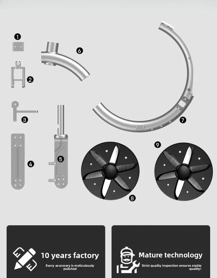 Folding electric bicycle, small, ultra-light and portable, transportation lithium batteries help drive battery cars