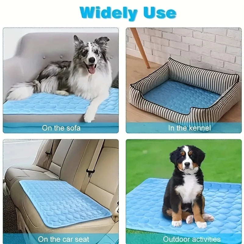 Pet Cooling Mat – Waterproof Summer Cooling Pad for Dogs & Cats