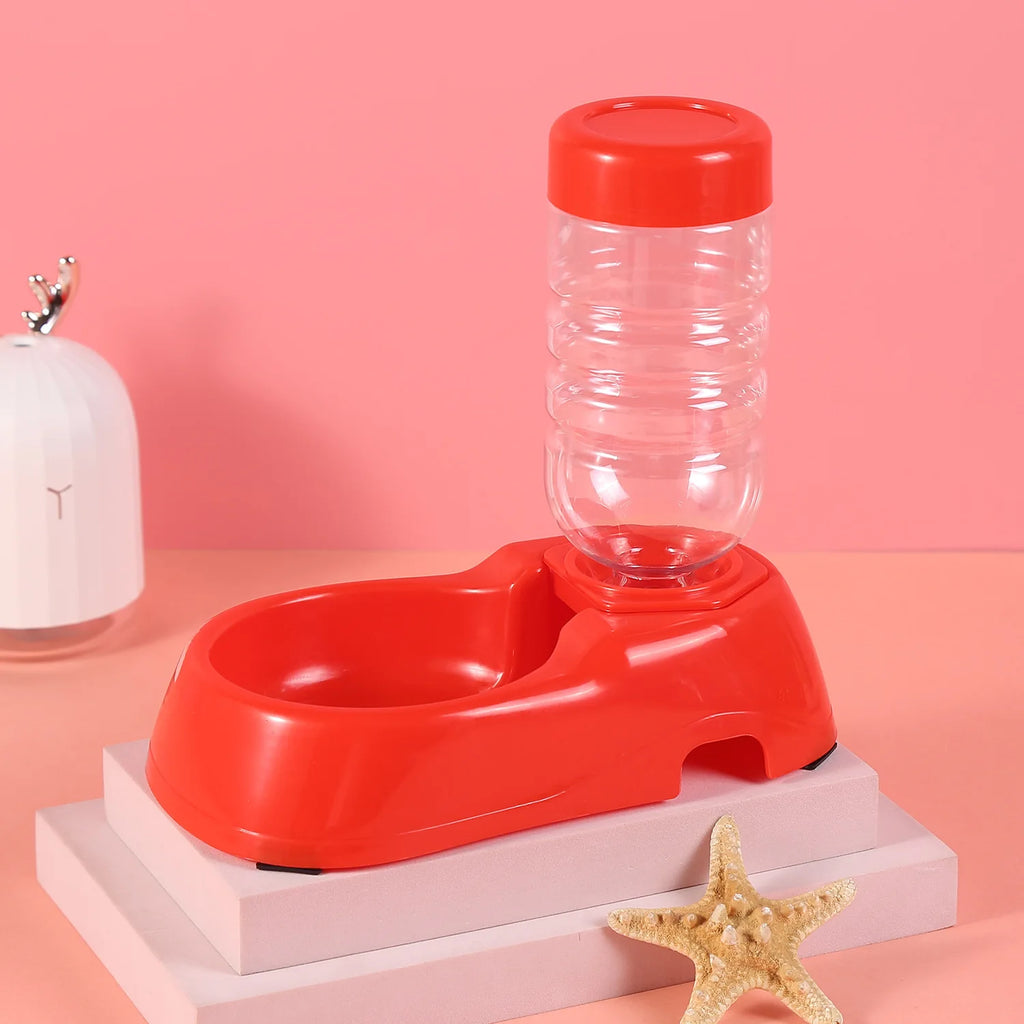 500ml Automatic Pet Water & Food Dispenser for Dogs and Cats