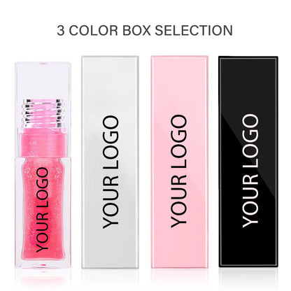 Hydrating Plumping Lip Gloss – Clear & Tinted, Long-Lasting & Waterproof