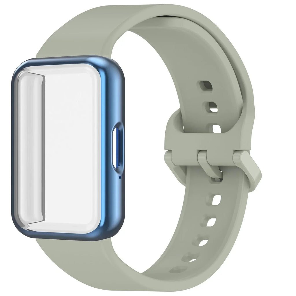 Samsung Galaxy Fit 3 Strap & Case – Silicone Band Cover Kit