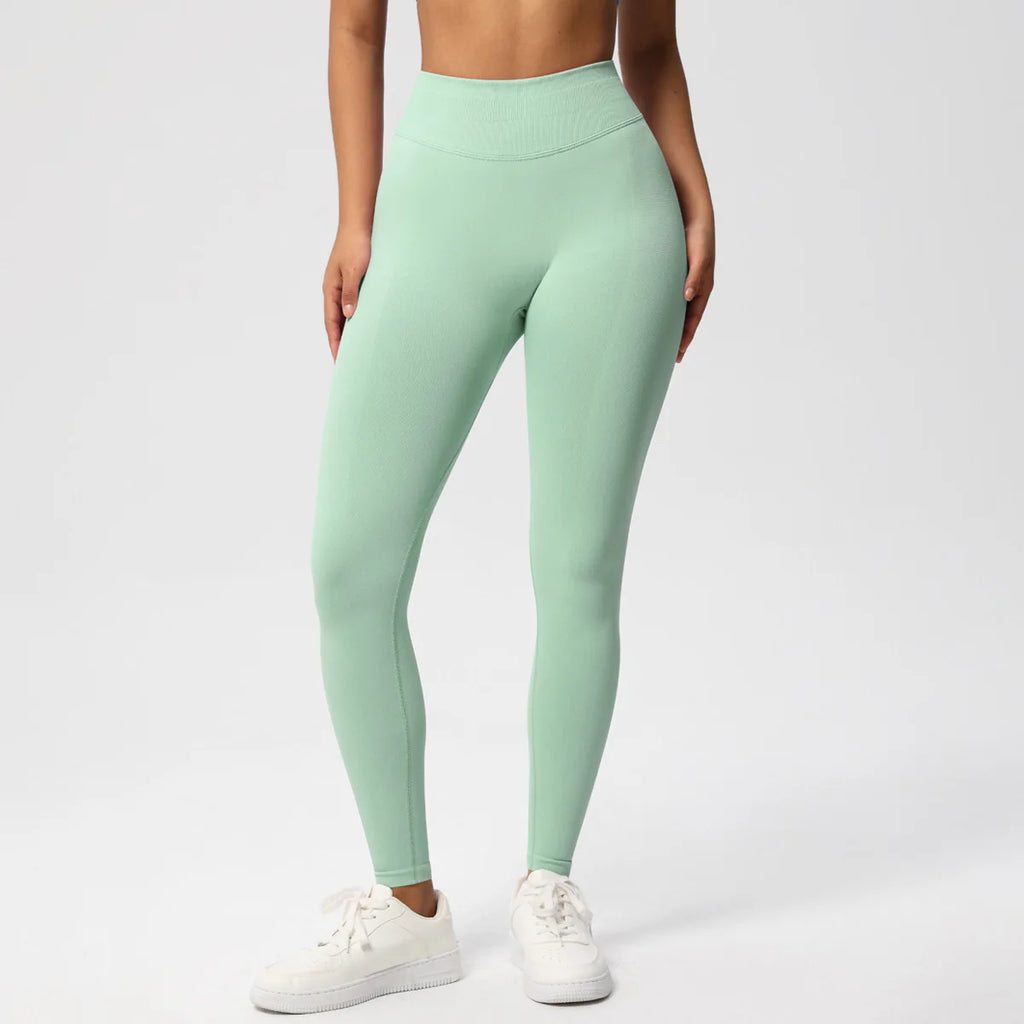 Seamless Fitness Pants Women's High Waist Yoga Leggings  High Stretchy Butt Lifting Breathable Sports Tights Women Gym Leggings