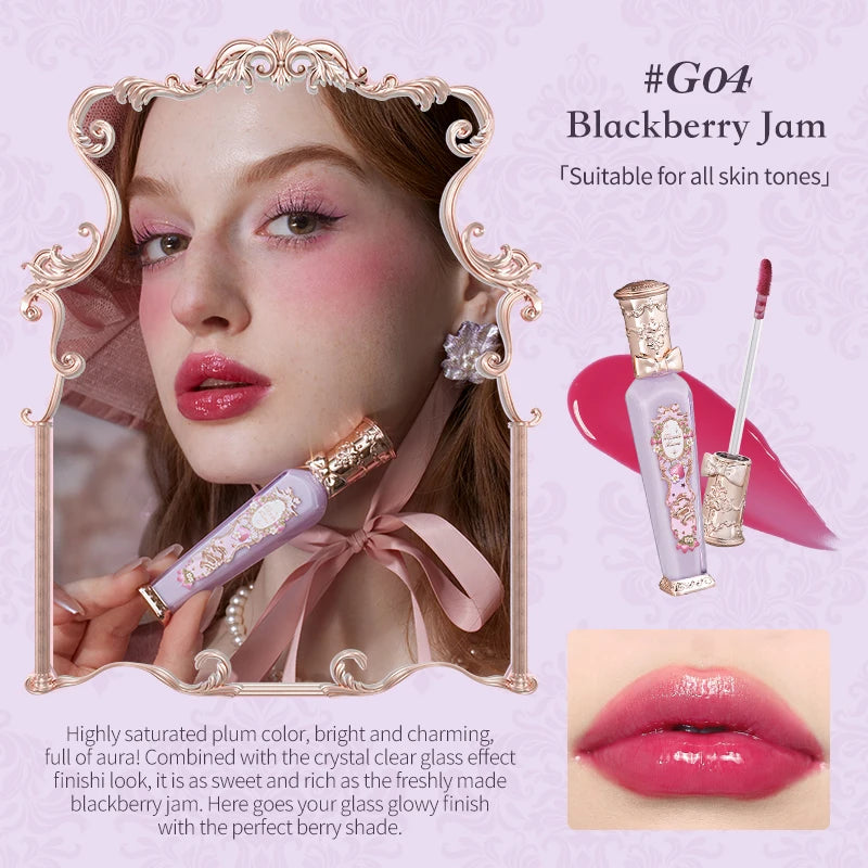 Strawberry Glowy Lip Gloss – Moisturising & Nourishing Full-Size Lip Colour