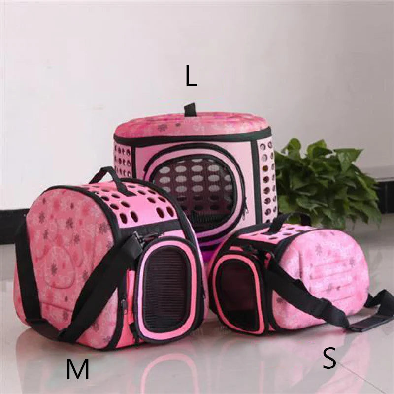 EVA Cat Slings Shoulder Bags Solid Mesh Pet Carrier Bag for Cats Dogs Within 7.5 kg Rabbit Animals Outdoor Travel mochila gato