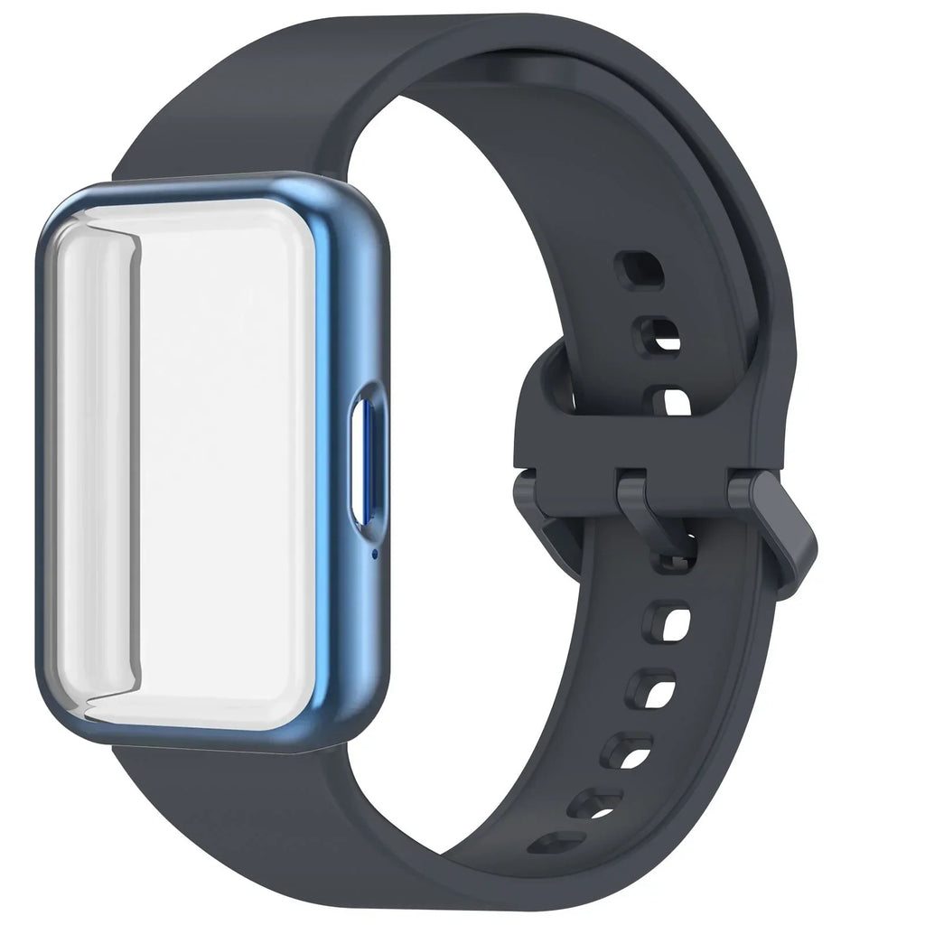Samsung Galaxy Fit 3 Strap & Case – Silicone Band Cover Kit