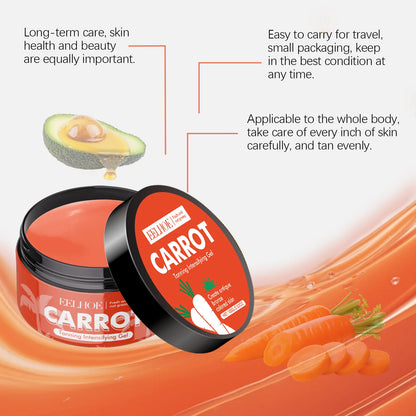 Intensive Self Tanning Gel – Fast Bronzing Lotion for Face & Body Sunless Tan 100g