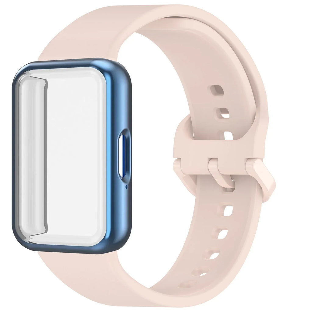 Samsung Galaxy Fit 3 Strap & Case – Silicone Band Cover Kit