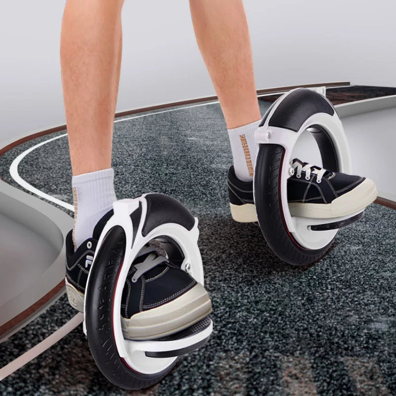 Portable Double-row single-wheel Drift Board Adult Freestyle Scooter Mobility Scooter Silent Split Roller Skate