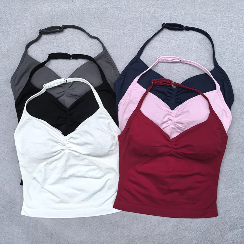 Women’s Adjustable Backless Yoga Top