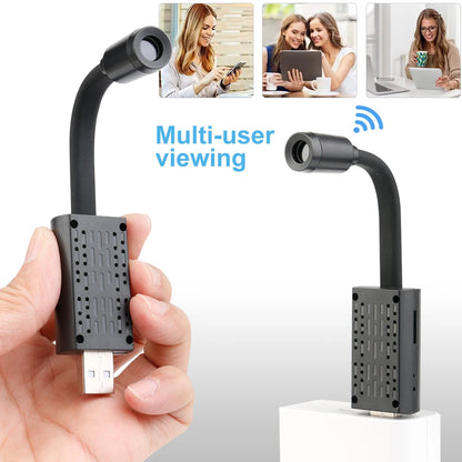 Portable Mini HD 1080P WiFi Wireless Camera – USB-Powered Motion Detection Surveillance Camcorder