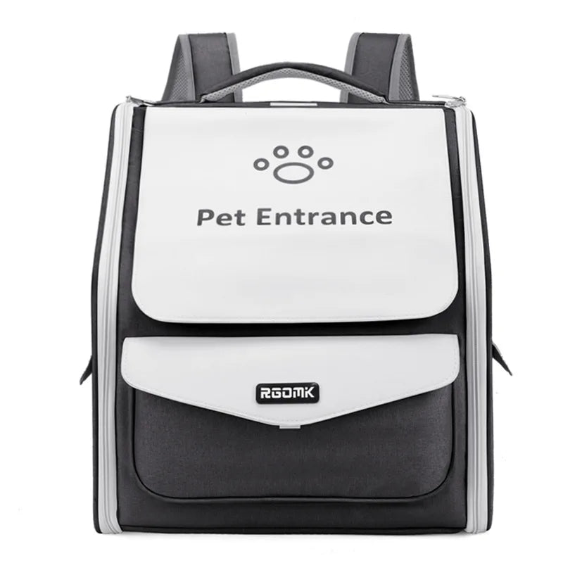Pet Strollers Portable Hand-held Soft Side Backpack Large Space Breathable Foldable Carrying Bags for Small Cats Dogs Supplies
