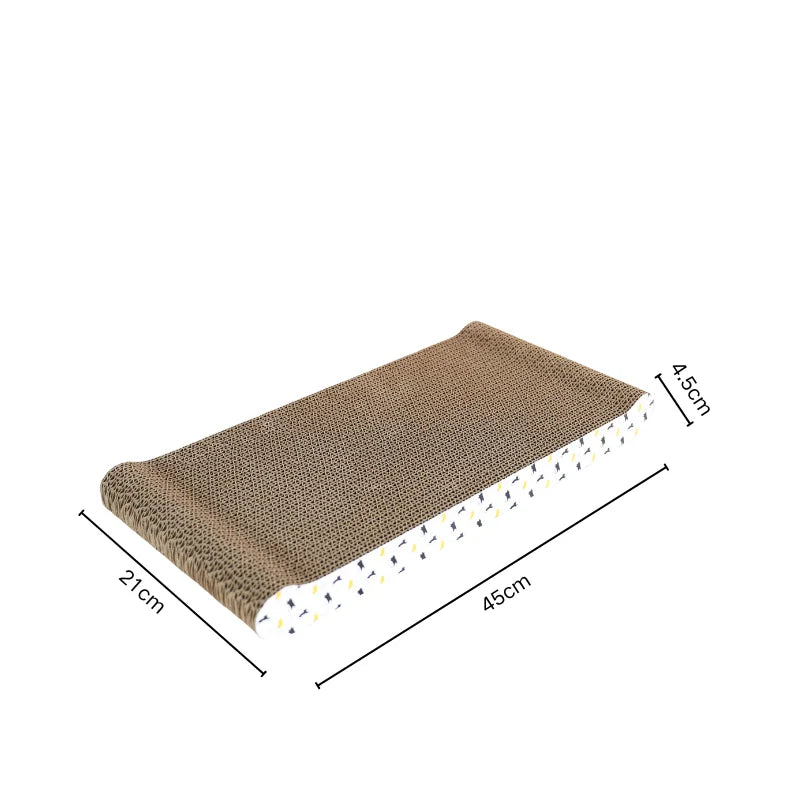 Cat Scratchers Cardboard Cat Scratching Board Durable Grind Claws Corrugated Paper Pets Sofa for Indoor Cats Kittens