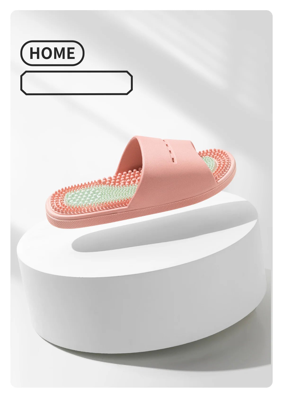 Comfortable PVC Indoor Slippers for Men & Women – Massage & Breathable Home Slides