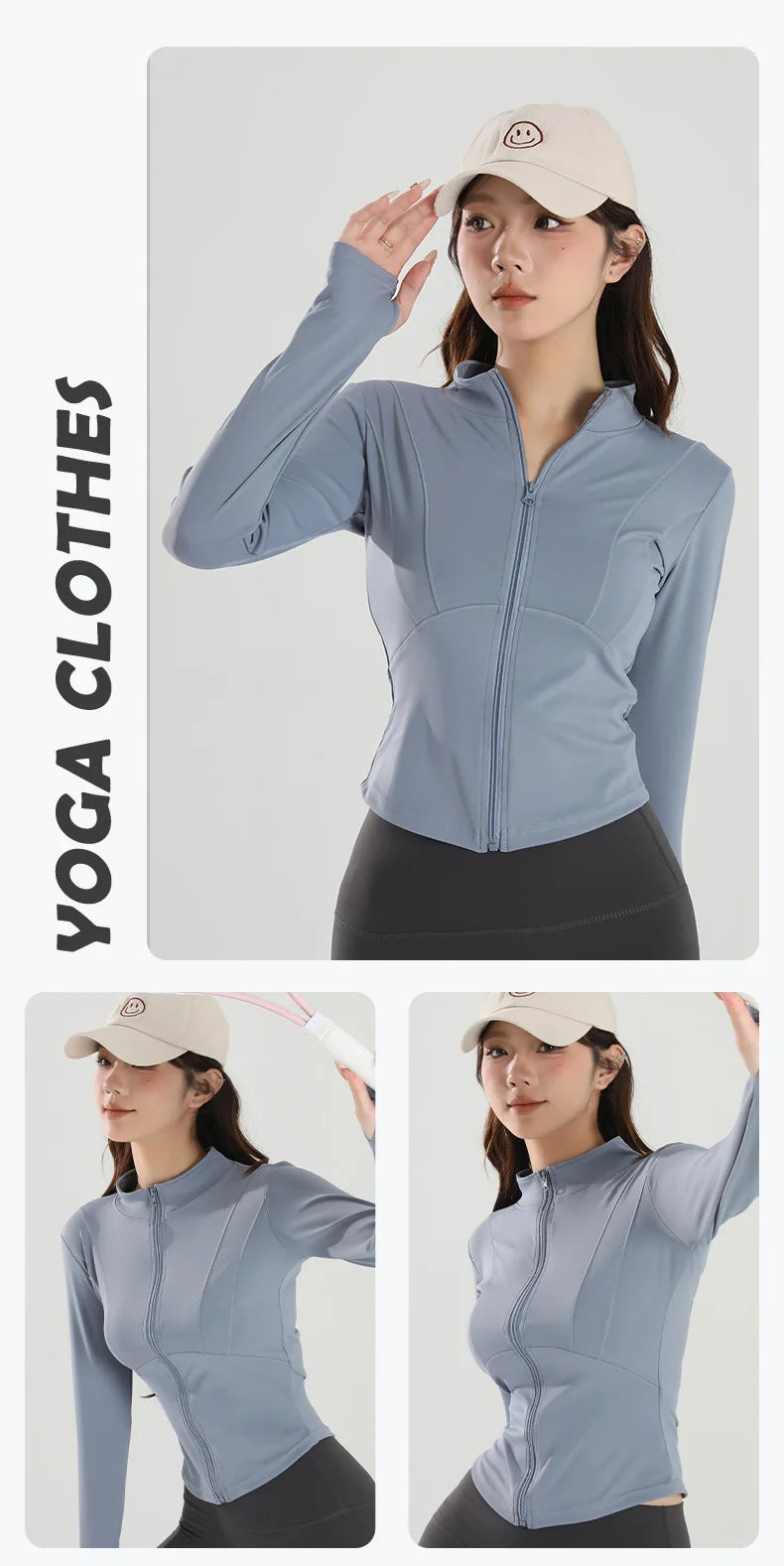 New Yoga Jacket for Women Autumn and Winter Professional Sports Jogging and Cycling Clothes Long-sleeved Fitness Clothes Shirts