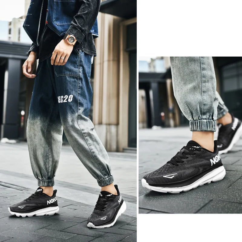 Running Shoes Men Sneakers Marathon Mens Shoes Professional Tennis Race Tranier Cushion Athletic Jogging Shoes Women Footwear
