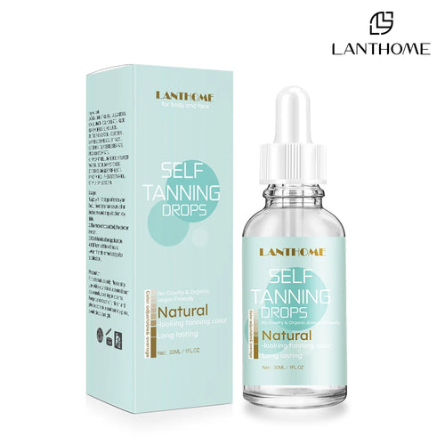 30ml Self-Tanning Drops for Body & Face – Sunless Lotion for Natural, Gradual Tan