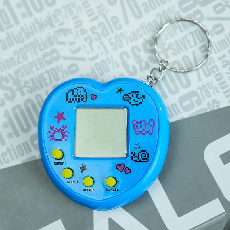Virtual Pet Handheld Game – 168 Digital Animals, Pocket Console for Kids & Adults