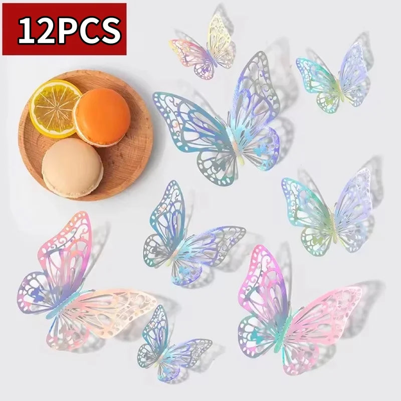 3D Butterfly Wall Stickers – DIY Decorative Butterflies for Home Decor
