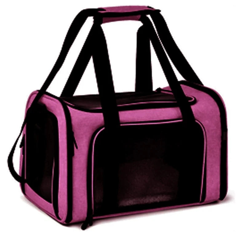 Portable Pet Carrier Backpack – Soft Side Dog & Cat Travel Bag