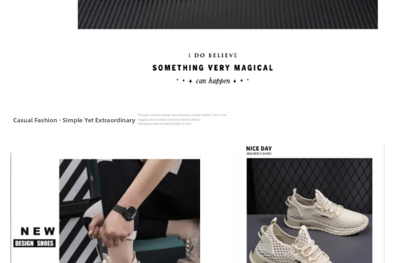 Men’s Breathable Mesh Sports Shoes