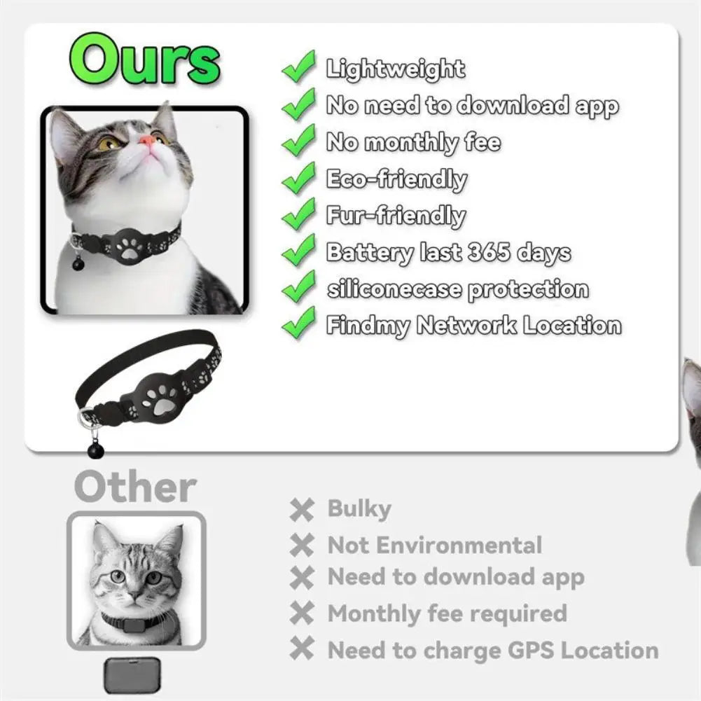 2 Kinds of Multifunctional Pet Smart GPS Trackers Cat Trackers GPS Collar Pet Kitten GPS Collar Pets Accessories iOS compatible