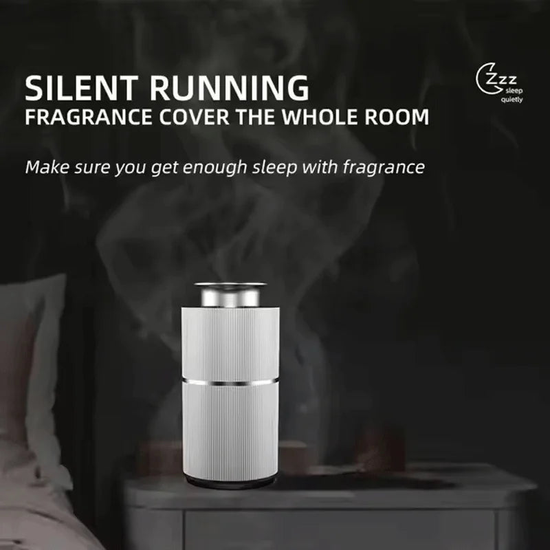 Portable Car Aroma Diffuser – USB Rechargeable Fragrance Machine