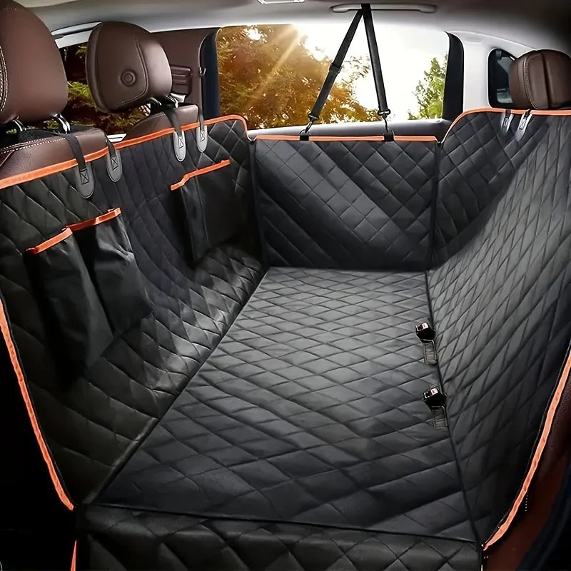 Waterproof Dog Car Seat Cover – Scratch Resistant Pet Hammock