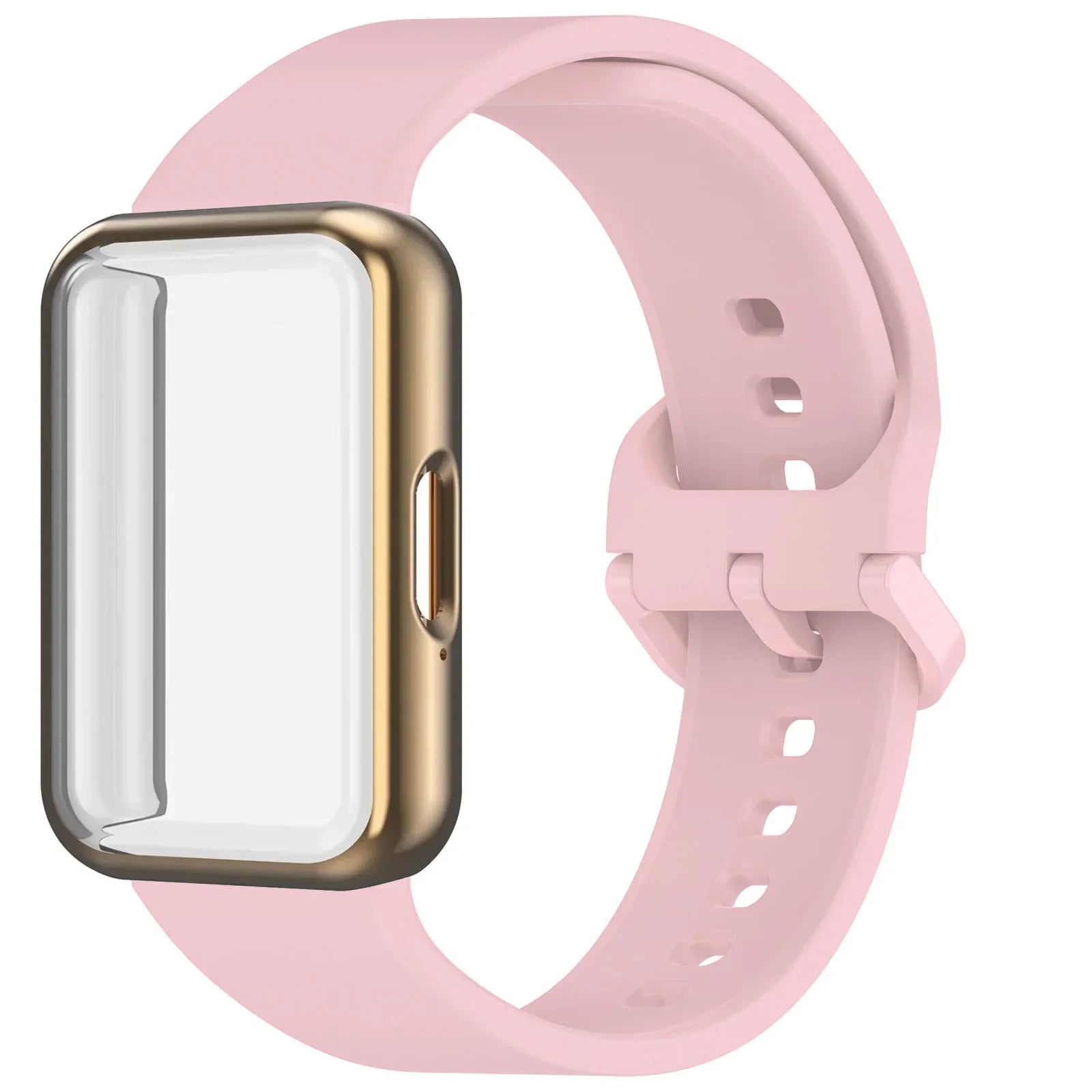 Samsung Galaxy Fit 3 Strap & Case – Silicone Band Cover Kit