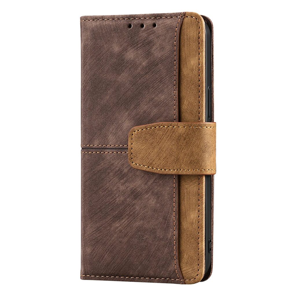 Premium Wallet Flip Case for iPhone – 3 Card Slots, Magnetic Closure & Full Protection