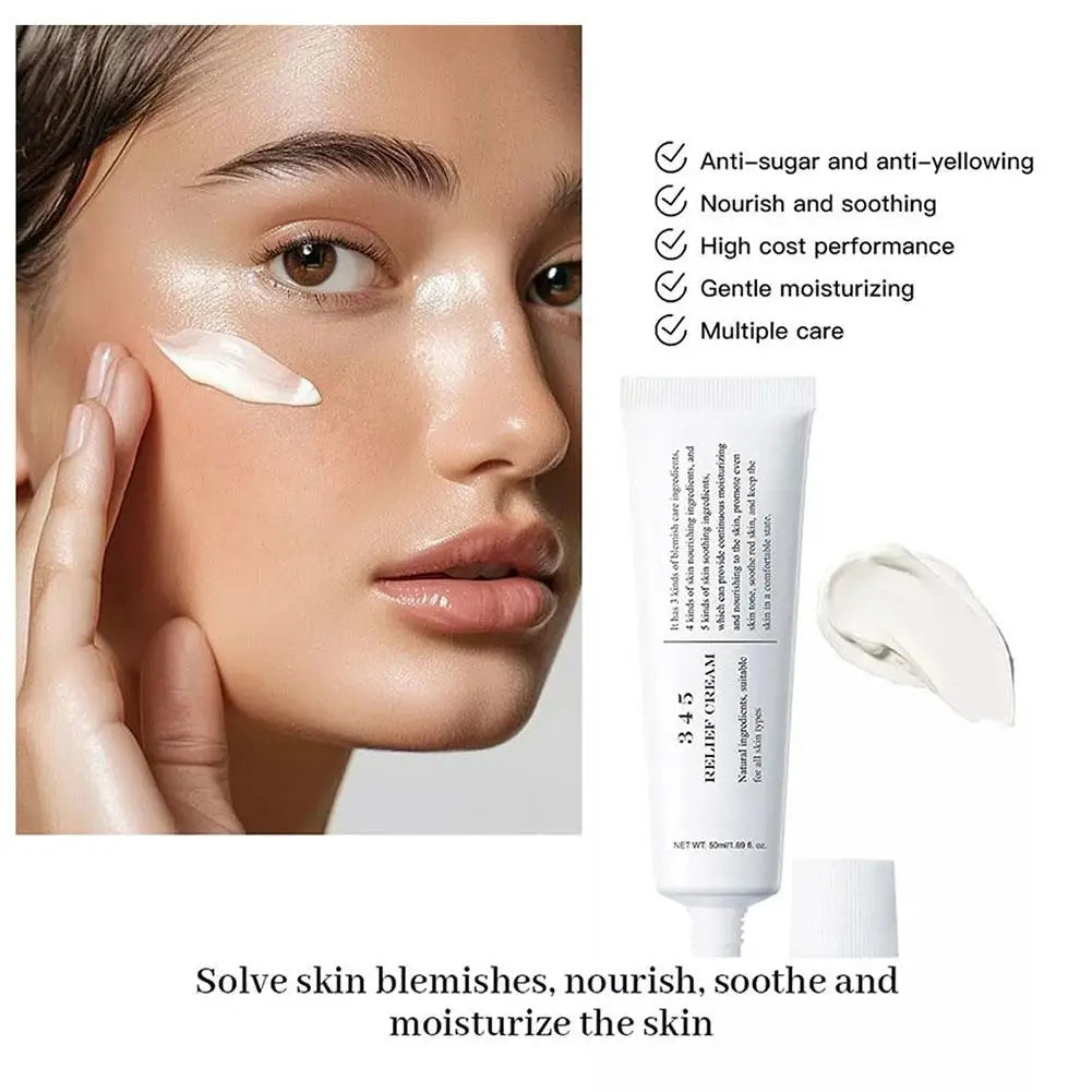 Intensive Korean Skin Care Set – Moisturising Cream, VC Serum & Whitening Relief Essence