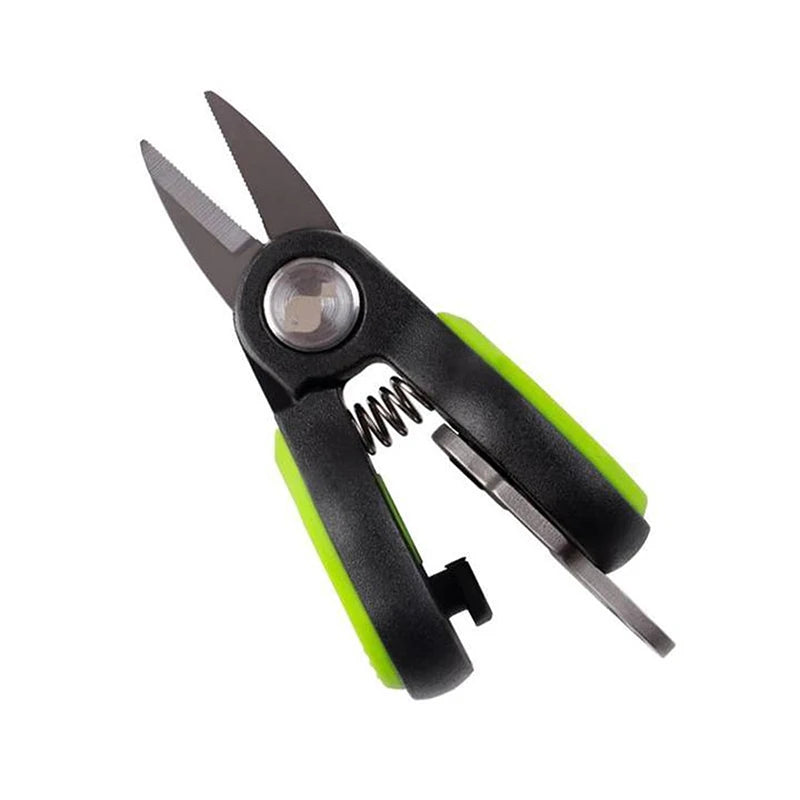 Compact Fishing Line Scissors with Keychain