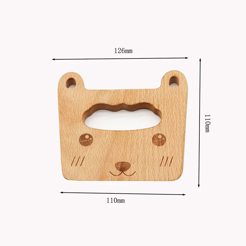 Wooden Cutter Kids Cute Shape Knife Kitchen Tools Fruit Vegetable Cutter For Children Safe Kitchen Cutting Toy DIY Tools