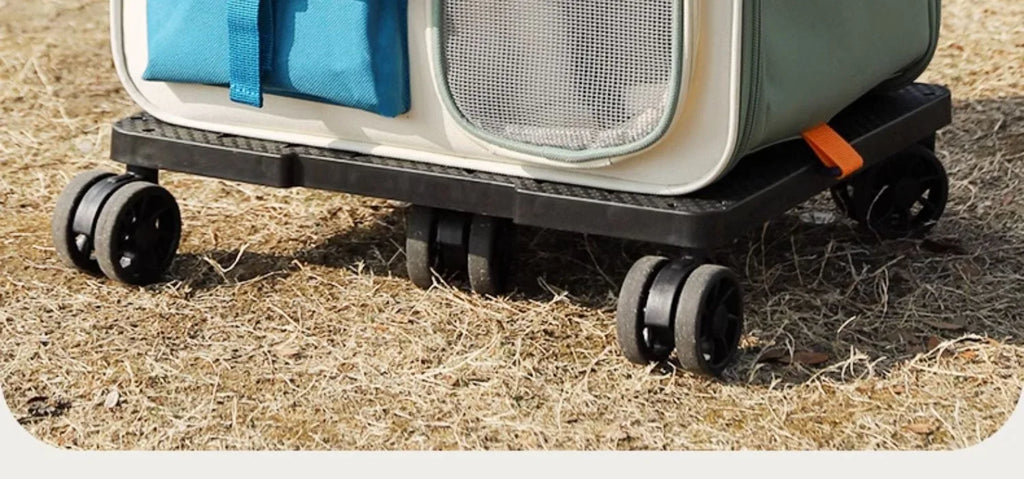 Extra Large Portable Pet Trolley Case, Detachable Dog Trolley Case, Large Foldable Pet Bag Cat Travel Carrier Bag