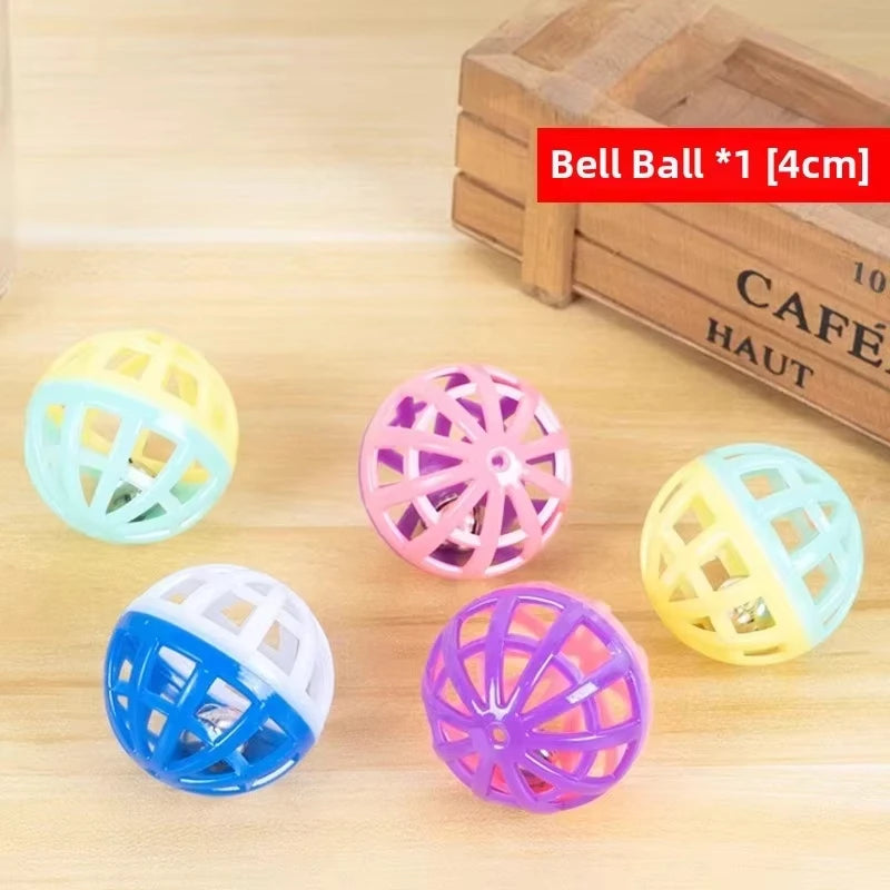 Cat Puzzle Toy Box – Interactive Felt Exercise Toy with Ball