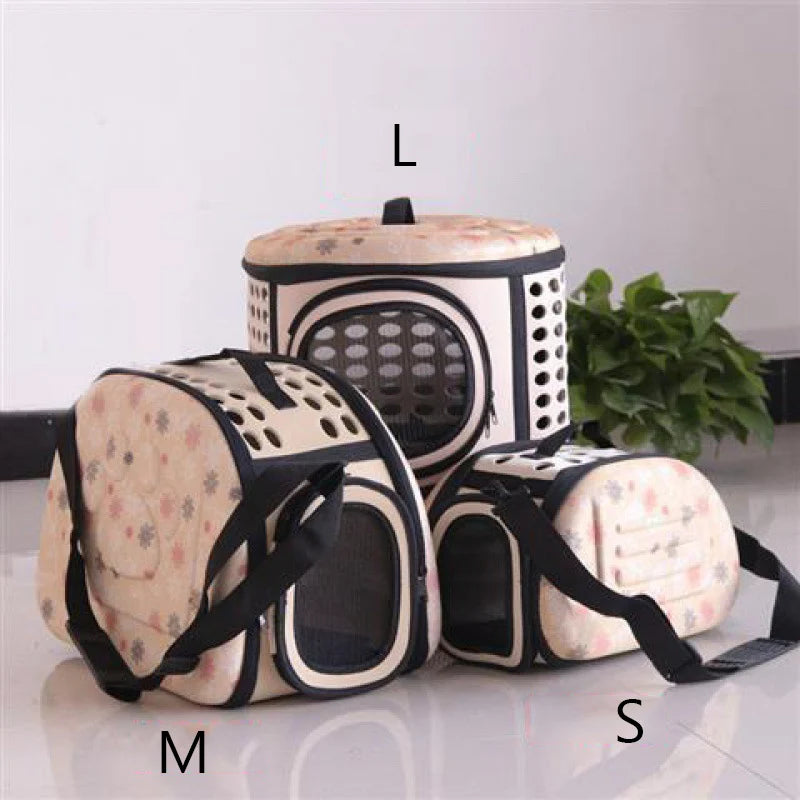 EVA Cat Slings Shoulder Bags Solid Mesh Pet Carrier Bag for Cats Dogs Within 7.5 kg Rabbit Animals Outdoor Travel mochila gato