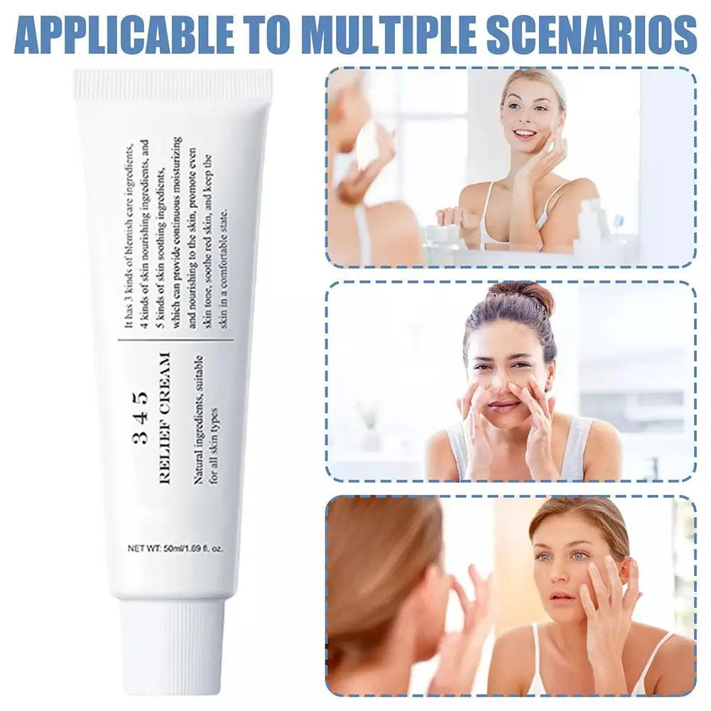 Intensive Korean Skin Care Set – Moisturising Cream, VC Serum & Whitening Relief Essence