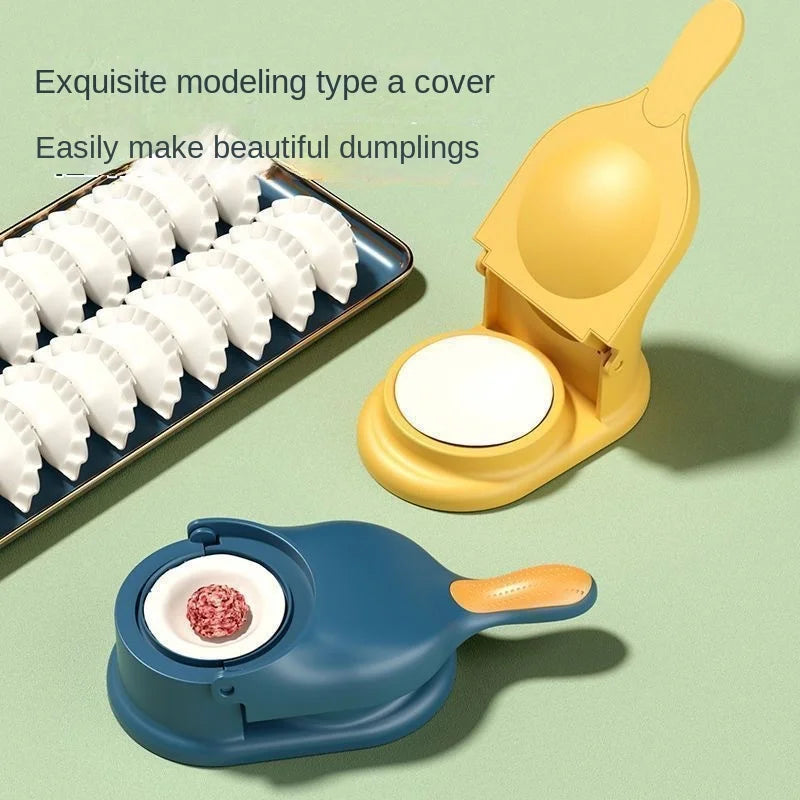 2 In 1 Dumpling Maker Machine – DIY Dumpling Skin Mould Kitchen Tool