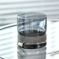 Luxury Diamond-Style Glass Cup – Heat-Resistant for Beer, Juice, Coffee & Whisky