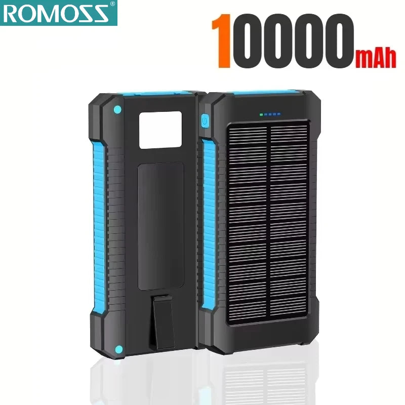 ROMOSS Solar Power Bank – 120W 500000mAh Fast Charging Battery