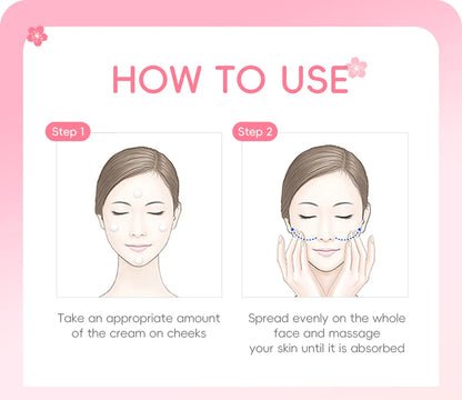 Sakura Whitening Face Cream – Anti-Aging Wrinkle Remover & Firming Moisturiser for Radiant Skin