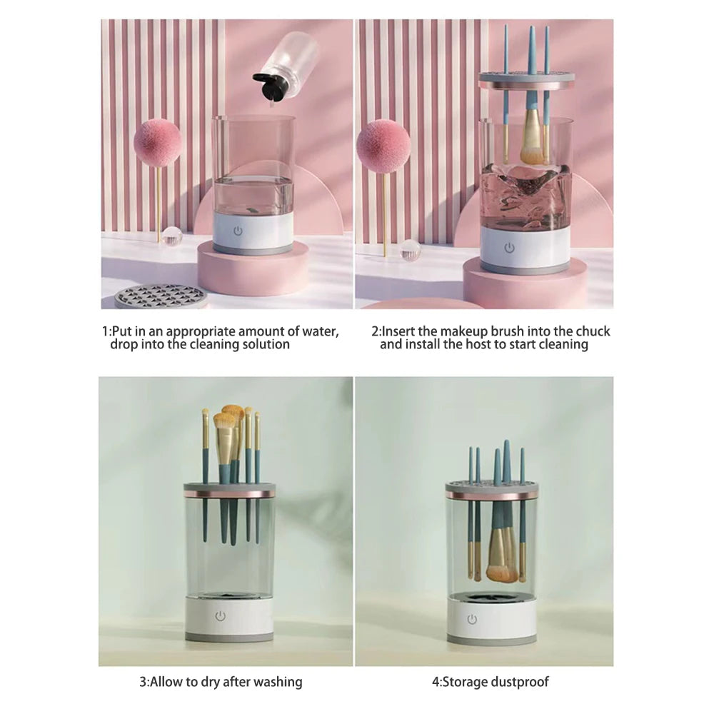 Automatic Makeup Brush Cleaner & Dryer
